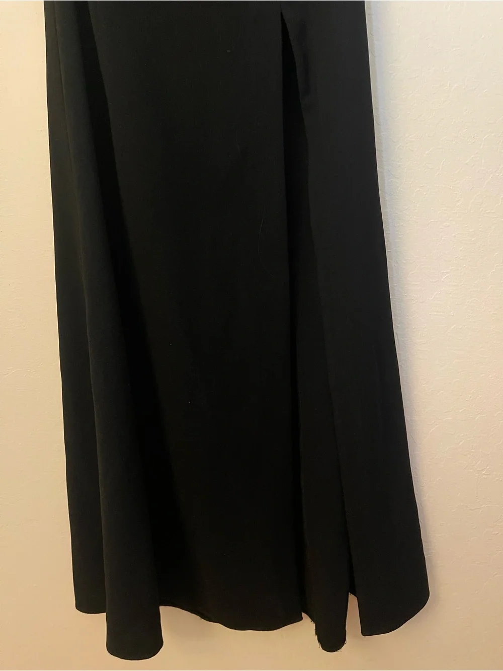 Lovers + Friends Black Maxi Skirt with Side Slit